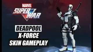 Marvel Super War - Deadpool: X-Force Skin Gameplay (MSW)