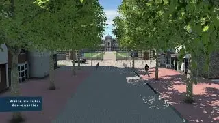 Visite du futur éco-quartier Le Parc Princesse au Vésinet
