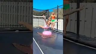 Belly flop vs. balloon! YourAubsome