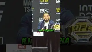 😮🇪🇸 ISLAM MAKHACHEV REVEALS HE WILL NOT GIVE ILIA TOPURIA A SHOT AT HIS UFC LIGHTWEIGHT TITLE