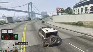 Shots fired from a vehicle turned in to pursuit | Badlands RP