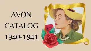 Vintage Avon Catalog - 1940-1941