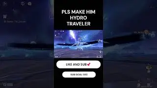 NEW HYDRO TRAVELER #genshinimpact #genshin #genshinshorts #gaming