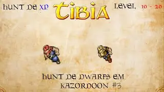 Kazordoon para Free Account! Hunt nas Minas [PARTE 3] a partir do Level 10! 💥 | Tibia
