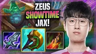 ZEUS SHOWTIME WITH JAX! - T1 Zeus Plays Jax Top vs Irelia! | Preseason 2022