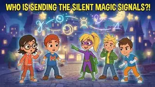 The City Receives a Mysterious Magic Message! | Fun Time Toons 