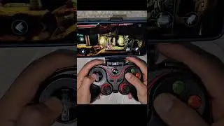 Jugando  grimvalor con mando para celular #shorts #gaming #android #grimvalor