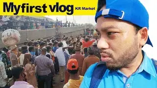 #first_Vlog _KR_market | सबसे बड़ा  फूलों की बाजार | #SKYimprint @NomadShubham