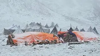 Best Life in A Himalayan Village During The Snowfall | Most Relaxing | Mountain Documentary Video