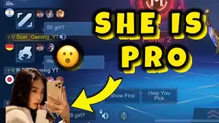 This pro girl carried me 😃 // Gusion high rank gameplay // pro gusion gameplay