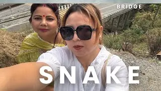 Snake bridge ma ghum gham#monachhetri #dhungana #matigara 🙏🙏😀