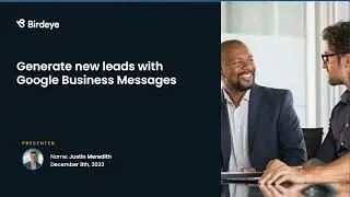 Generate new leads with Google Business Messages
