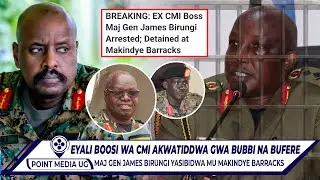 BREAKING!! OMUKESSI WA M7 GEN BIRUNGI MU CMI AKWATIDWA GWA BUBBI NA BUFERE. GEN MUHOOZI ATABUSSE