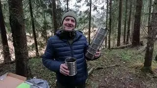 Палаточный отопитель на свечках от Виктора