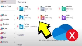 How to remove the red X from Windows 11/10 icons ❌❌❌