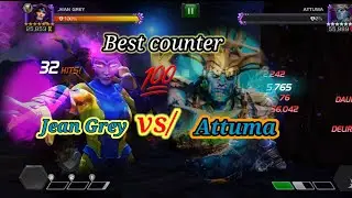 JEAN GREY MCOC || Attuma best counter || 7* Rank 2 jean grey | Marvel contest of champions 
