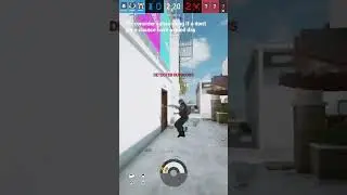 Insane double C4 kill #r6 #ranked #clutch
