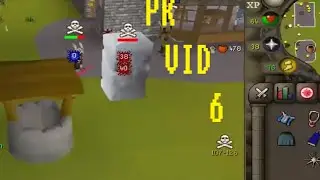 OSRS  - Dharok Hybrid pking - PK VID 6 - Old Haven - OldSchool RuneScape 2007 PKing