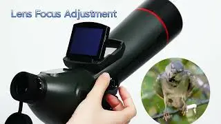 4K Digital Telescope | HD Moon, Bird & Star Watching Scope with Dual Screens