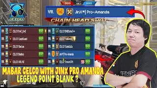 MABAR CLAN CELCO WITH JINXPRO AMANDA LEGEND POINT BLANK ? // Point Blank Zepetto