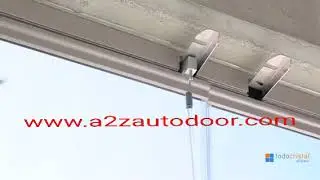 Moving glass wall