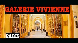 🇫🇷PARIS Walk in Galerie Vivienne, the most beautiful covered passage for Christmas