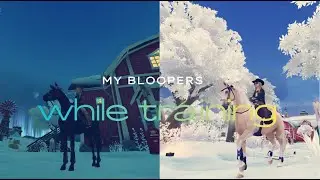 My Bloopers while training (Met a future SoulRider Maybe?) | Star Stable |