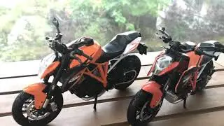 KTM 1290 Super Duke R : Maisto vs NewRay (1/12)