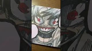 Rudo from Gachiakuta | Acrylic Art Drawing #animeeart #mangaart #gachiakutaanime #rudo #shorts