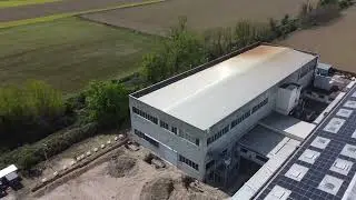 Ispezione aziendale con il drone