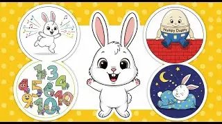Baby Rabbit Classic Kids Songs | Humpty Dumpty Sat on a Wall and Many more.