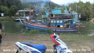 Ko Chang and Bangkok Thailand tour around the sunny elephant island on scooter