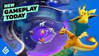 Pok&eacute;mon UNITE :  | Playing Solo | Streaming Pokemon Unite New Gameplay With Mega Charizard