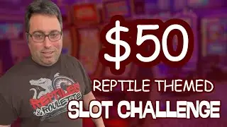 Slot Challenge at 2 Kings Casino in North Carolina, Reptile Themed Slots! Full Video. 