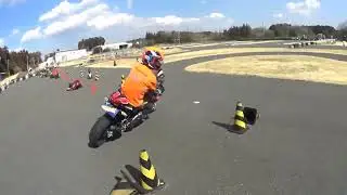 SRTTトミンハイパー 2022-02 Ninja 400 作田さん先導走行