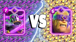 PEKKA EVOLUTION vs BARBARIANS EVOLUTION - Clash Royale Challenge