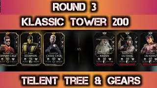 Round 3-MK Mobile KLASSIC Tower 200 Boss Battle | Klassic Tower 200 Fight + Reward