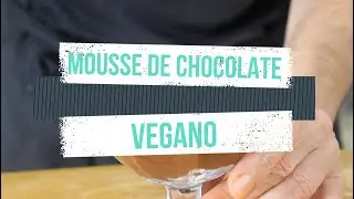 MOUSSE de CHOCOLATE FACIL con TOFU - 👉 Postres Veganos Faciles #003