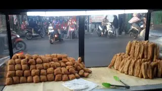 Roti terkenal di dunia disini harganya kurang dari 10 cent USD $ - streetfood surabaya