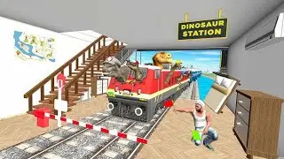 Franklin change House To Train Station in Indian Bike Driving 3D 🚉