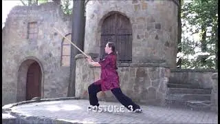Tai Chi Shaolin Stick form - 24 movements