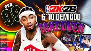 NBA2K26 6'10 TAKEOVER! CANT BE STOPPED KEVIN DURANT SMALLFORWARD