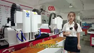 Introduction to DUOMI 4-Spindle CNC Drilling and Tapping Machine from China
