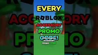 EVERY FREE Roblox PROMO CODE!