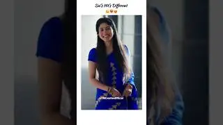 Sai's Hit's Different ❤️&zwj;🔥😍 #saipallavi #saree #looks #different #shorts #viralshorts
