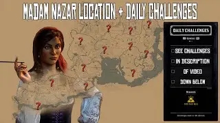 RDR2 Online - December 29, 2020 Madam Nazar location and Daily Challenges