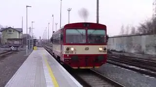 Vlak / 810.333 (&Scaron;ukafon) - Praha-Zlič&iacute;n 23.1.2019