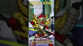 Kamen Rider Baron Banana Knight Strike #kamenrider #shorts #allkamenriderrevolution #gaim