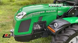 Трактор для виноградников, садов и фермерских хозяйств Ferrari Cromo K40RS с кабиной и кондеем.