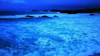 SLEEP-INDUCING SEA WAVES🌊😴 RELAXING OCEAN SOUND AT NIGHT